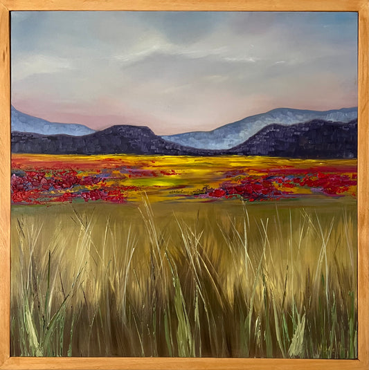 NAMAQUA IN BLOOM  (framed) - Michelle Henn