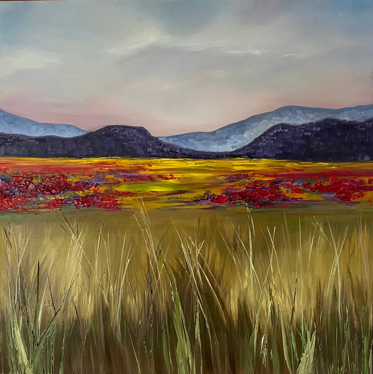 NAMAQUA IN BLOOM  (framed) - Michelle Henn