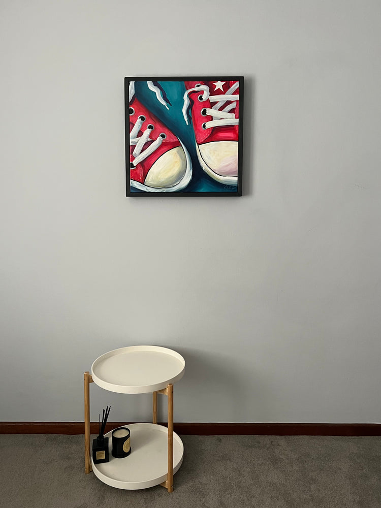 SNEAKERS (framed) - Michelle Henn *SOLD