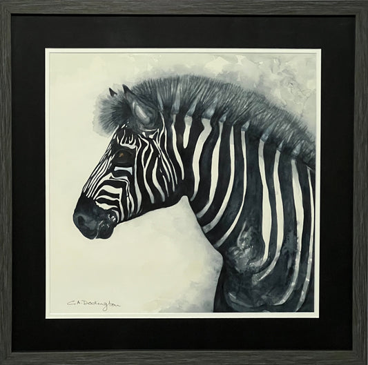 DARK STALLION (Framed) - Gill Dodington