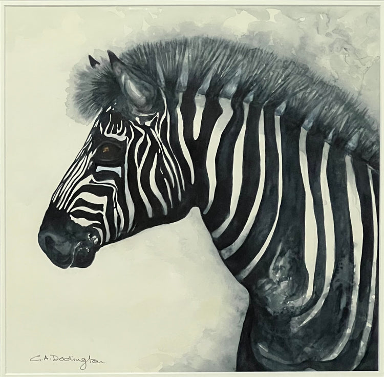 DARK STALLION (Framed) - Gill Dodington